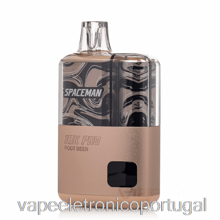 Vape Eletrônico Spaceman 10k Pro Descartável Root Beer